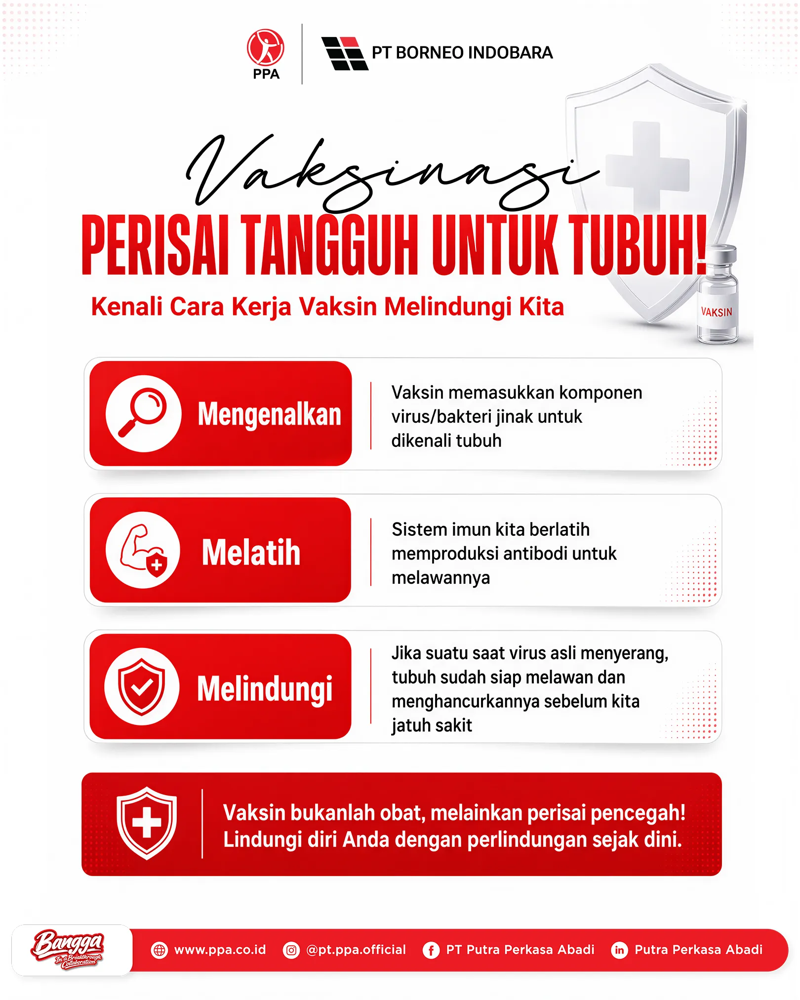 Vaksinasi: Perisai Tangguh untuk Melindungi Tubuh Kita!